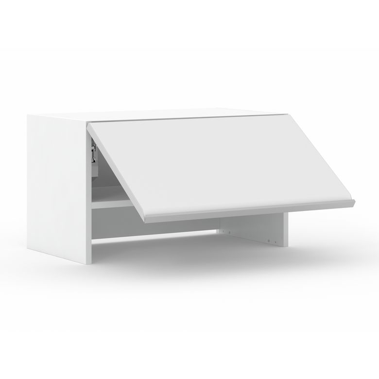 Meuble haut de cuisine pour hotte tiroir, 1 abattant