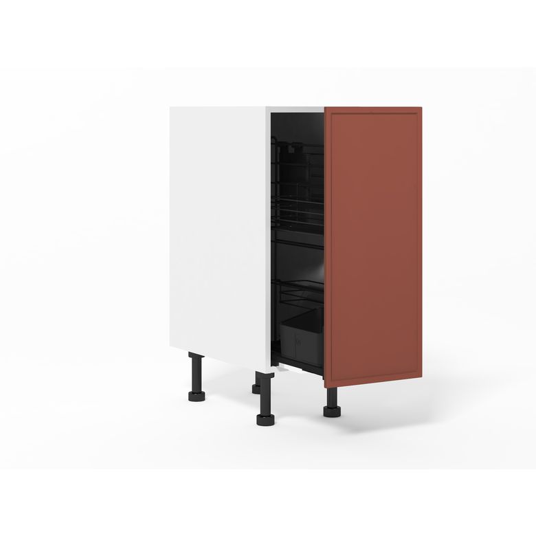 Meuble bas de préparation, 1 porte extractible