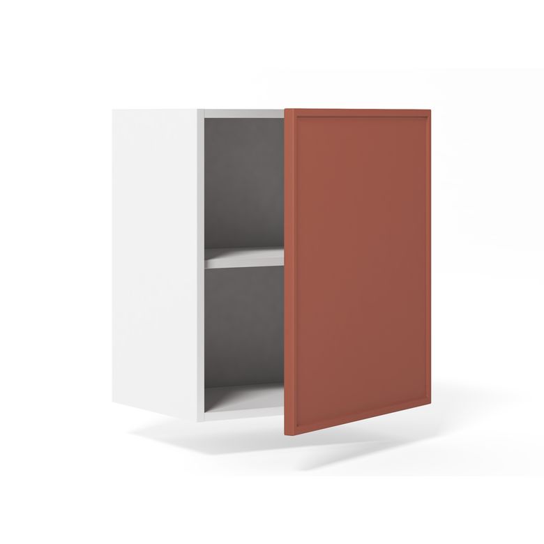 Meuble haut de rangement 1 porte, 1 tablette