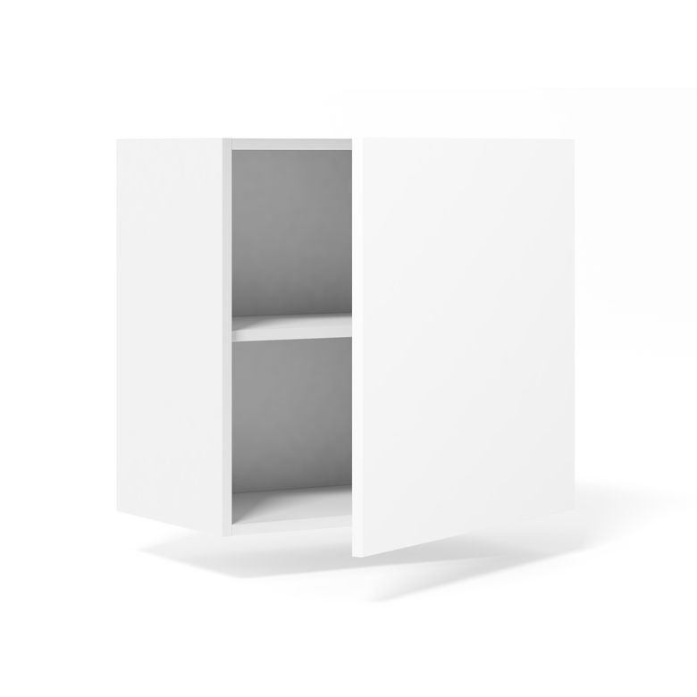 Meuble haut de rangement 1 porte, 1 tablette