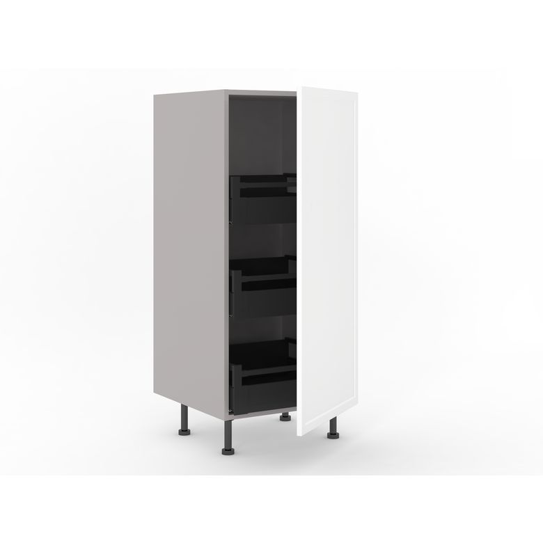 Demi-colonne rangement de cuisine, avec 1 porte