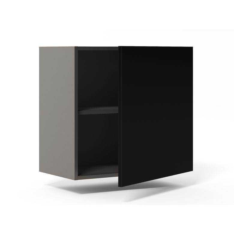 Meuble haut de rangement 1 porte, 1 tablette