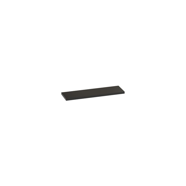 Etagère mélaminé Formeo noir mat L.55Xl.16 Main Image