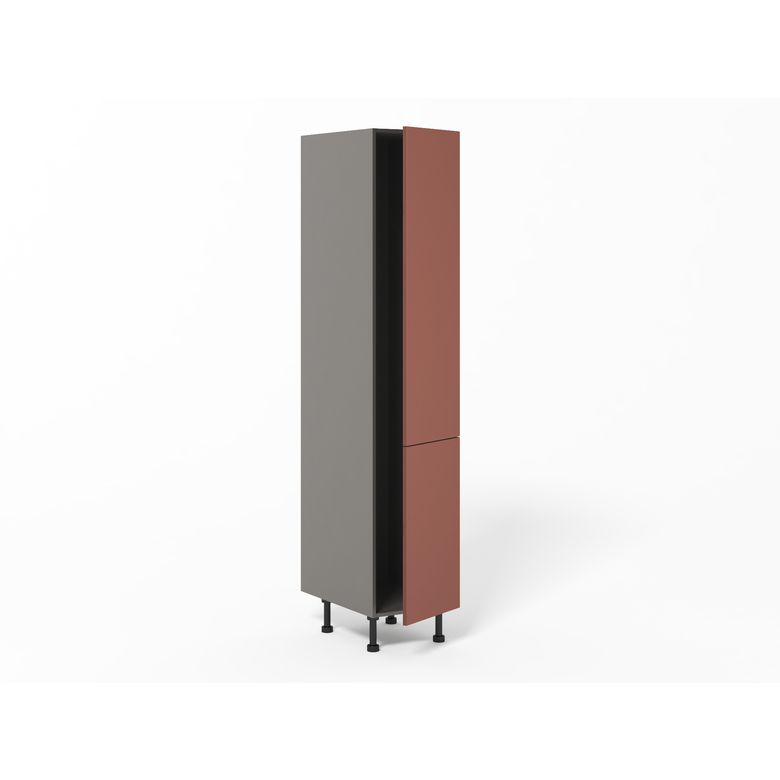 Colonne réserve 2 portes assemb. Agile terra H225xL40xP63 G | Lapeyre