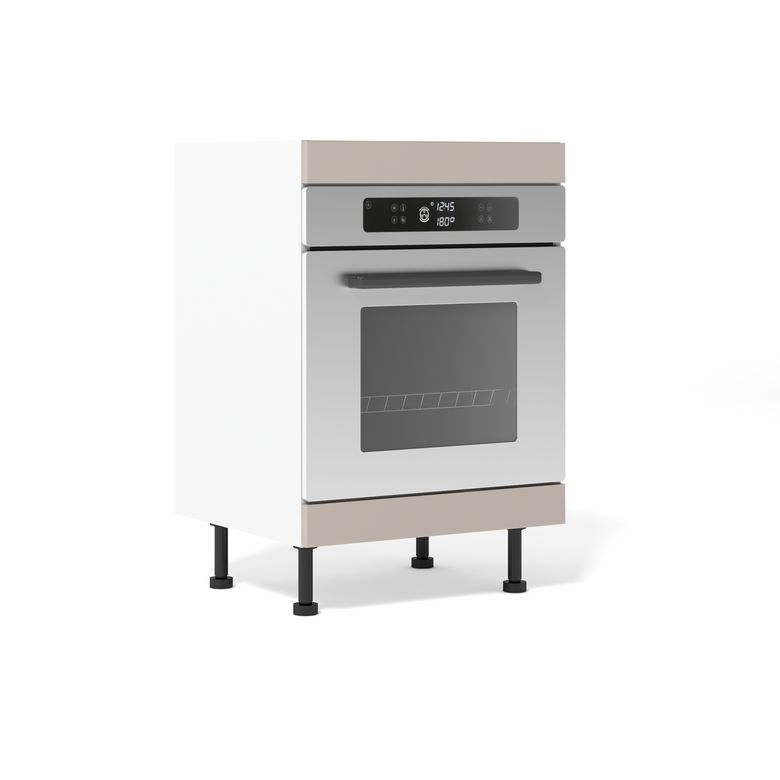 Meuble bas four 2 bandeaux