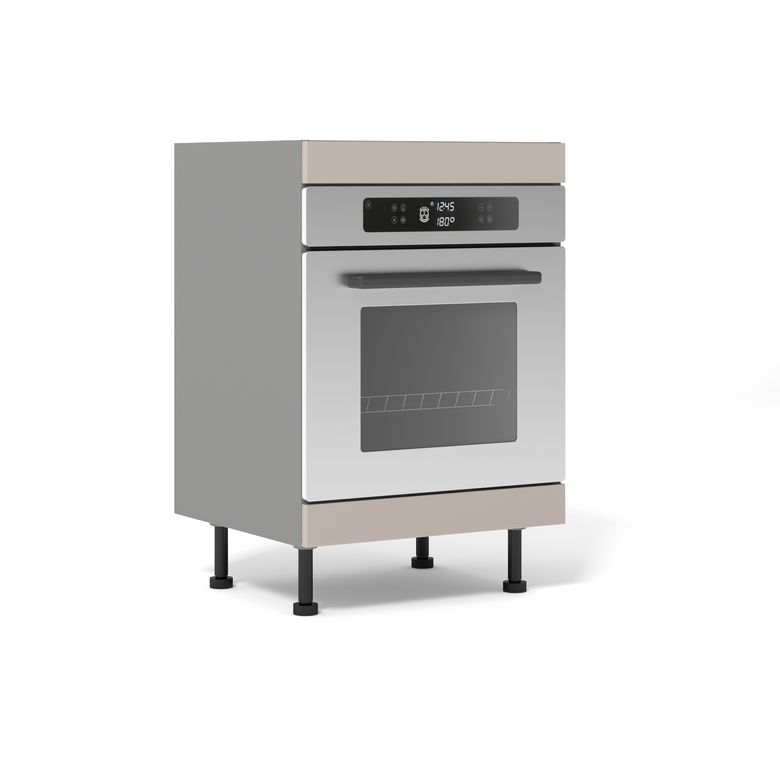 Meuble bas four 2 bandeaux