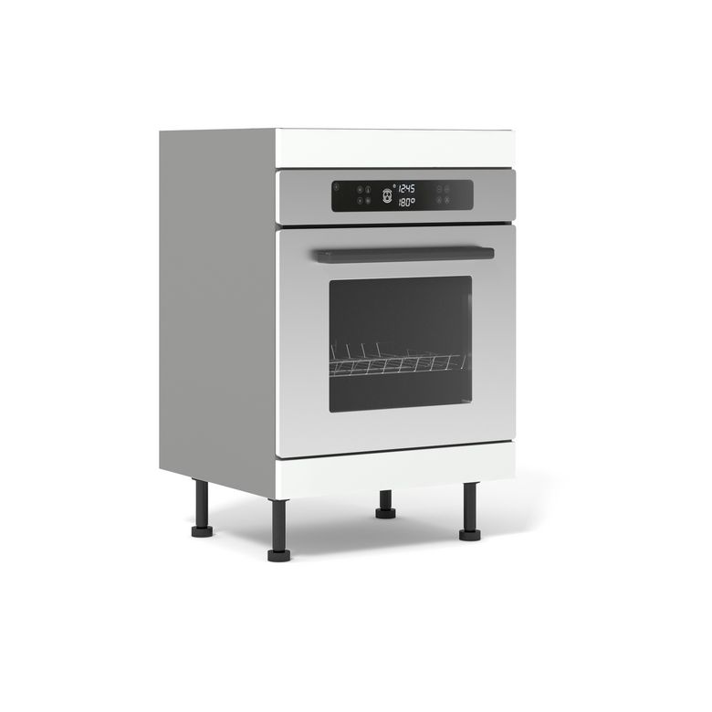 Meuble bas four 2 bandeaux