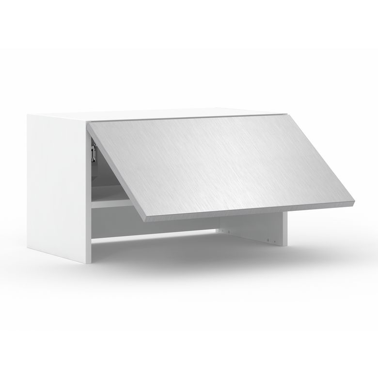 Meuble haut de cuisine pour hotte tiroir, 1 abattant