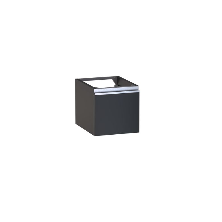 Bas 1 tiroirs gain de place Formeo noir mat P/ino H30xL30xP38.5 Main Image