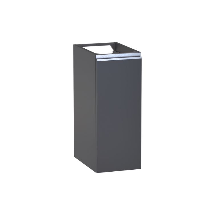 Meuble complément sous-vasque, H.75 cm, 1 porte, décor uni FORMEO