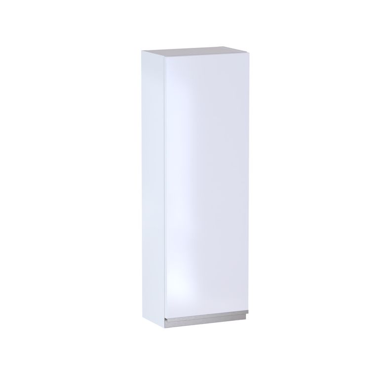 Meuble haut de salle de bains H.90 cm, 1 porte, décor verni laqué FORMEO