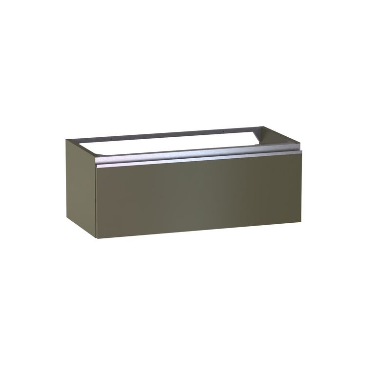 Sous vasque 1 tiroir gain de place Formeo olive P/ino H30xL80xP38.5 Main Image