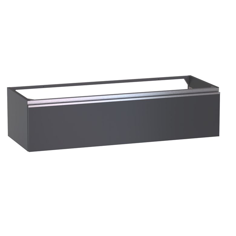 Meuble sous-vasque L.120 cm, 1 tiroir, décor uni FORMEO