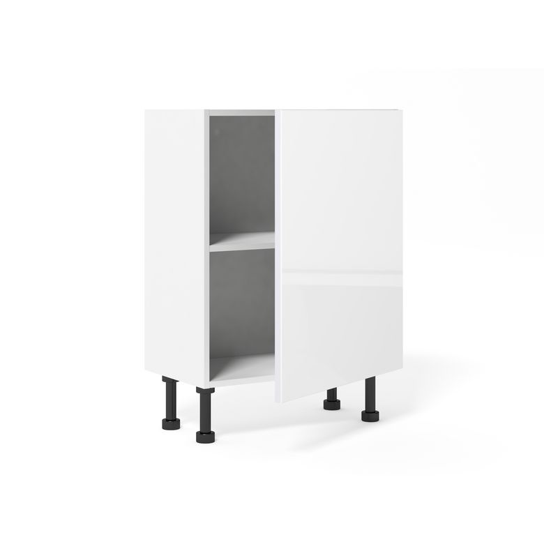 Meuble bas gain de place 1 porte, 1 tablette