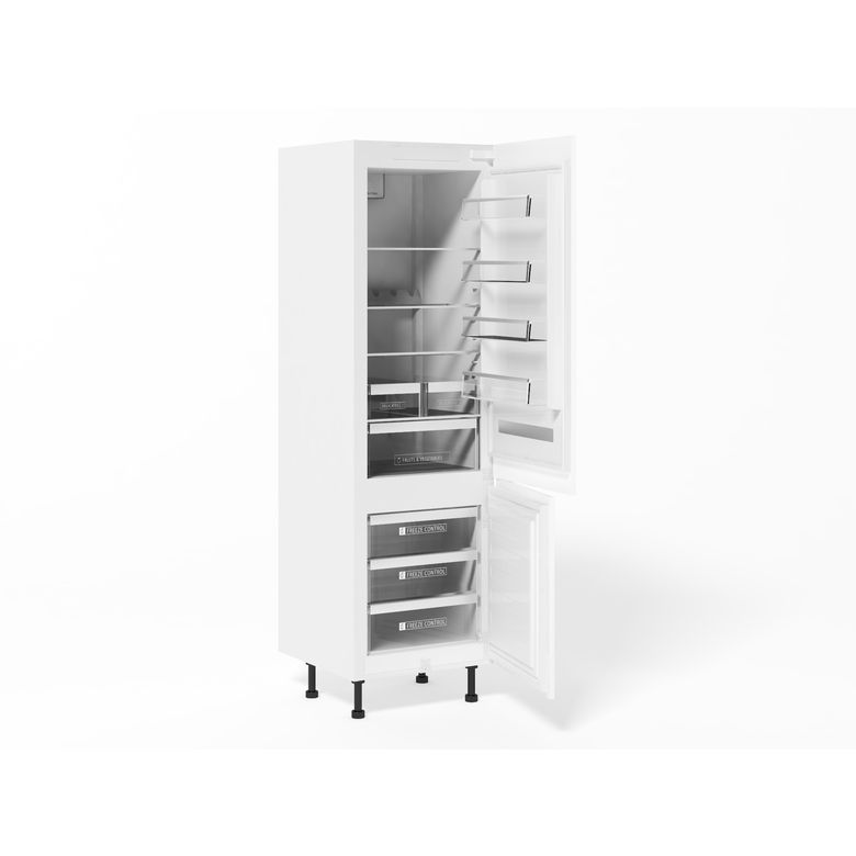 Colonne de cuisine pour réfrigérateur pantographe,2 portes