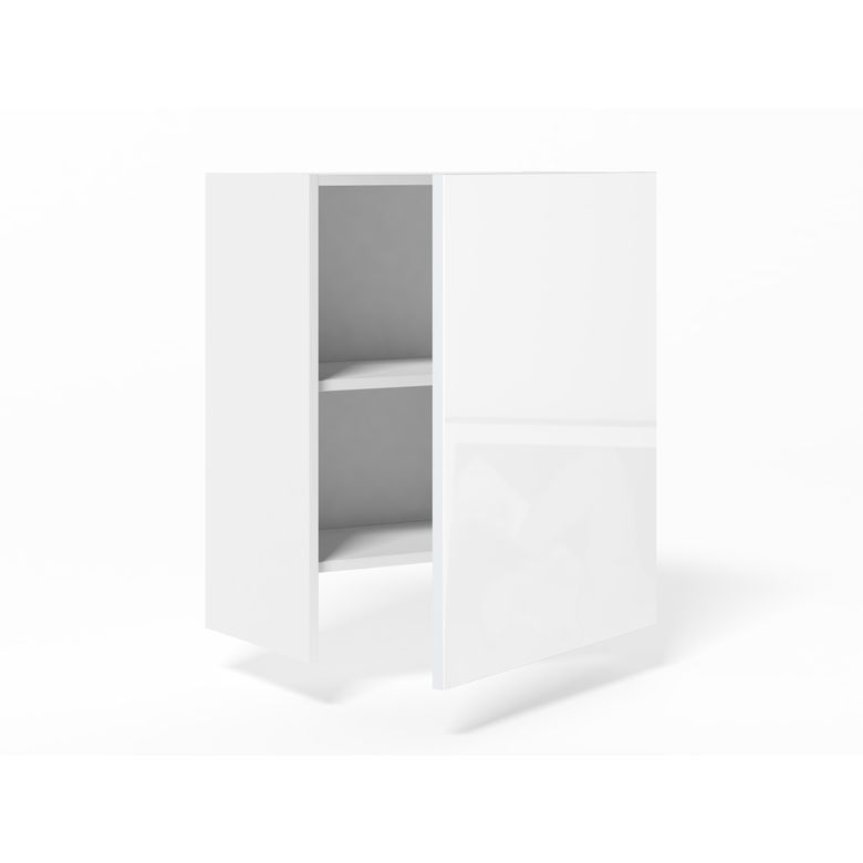 Meuble haut pour hotte tiroir 1 porte, 1 tablette