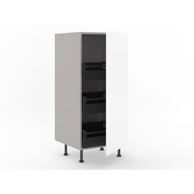 Demi-colonne rangement de cuisine, avec 1 porte