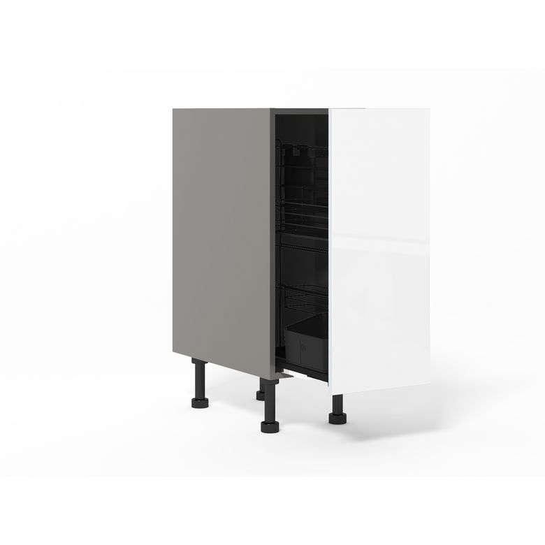 Meuble bas de préparation, 1 porte extractible