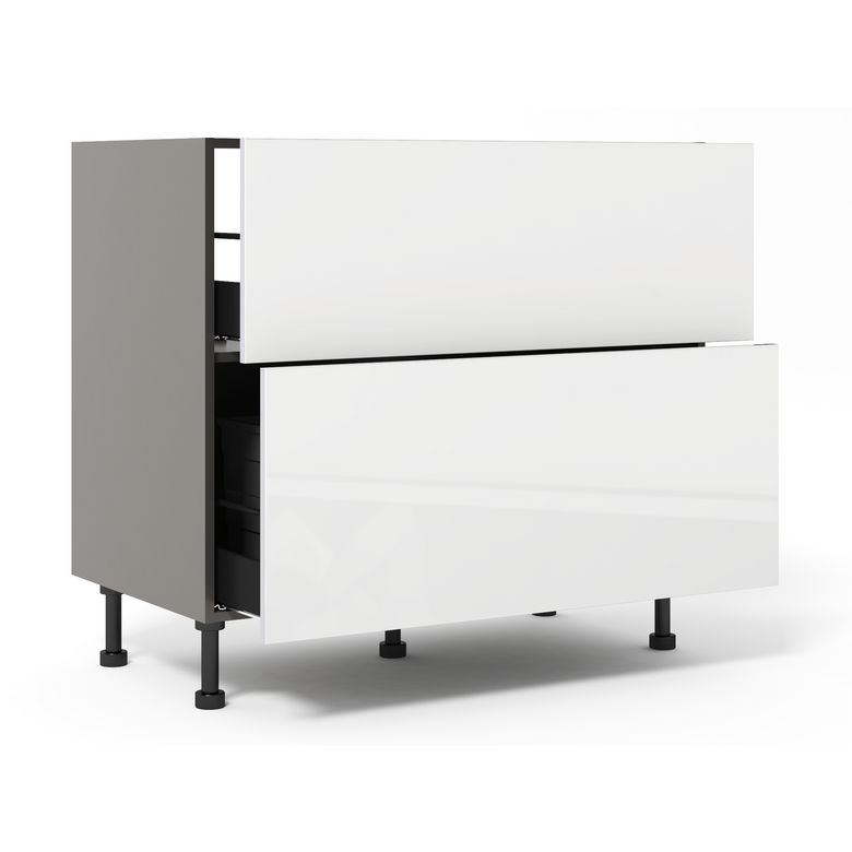 Meuble bas gain de place 1 porte, 1 tablette