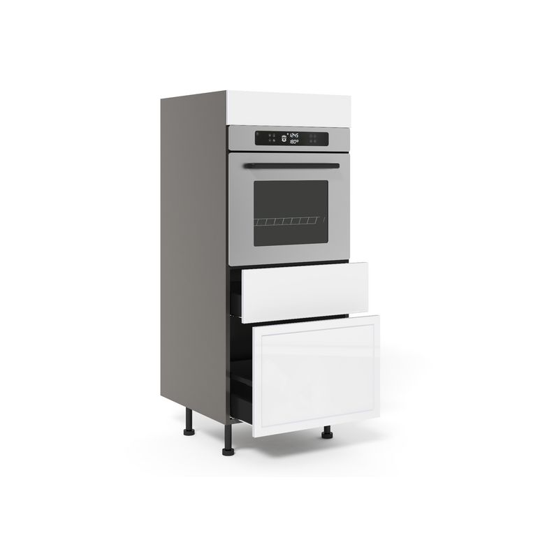 Meuble Demi-colonne four 1 casserolier+1 tiroir