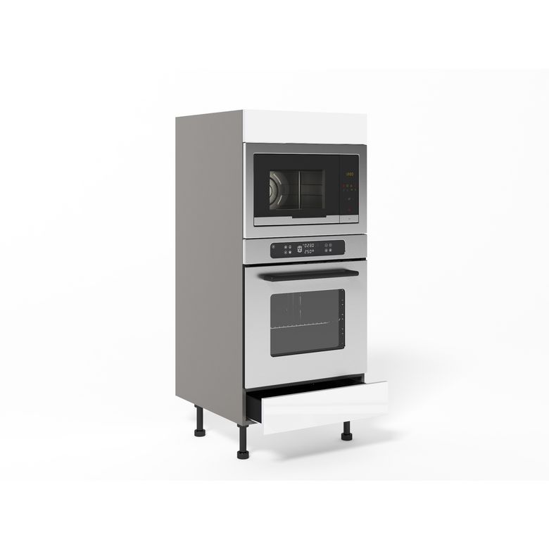 Demi-colonne pour four et micro-ondes encastrables