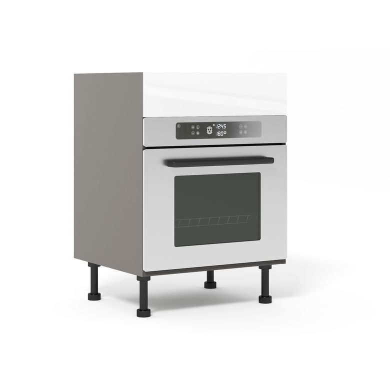 Meuble bas sous-évier tri sélectif trio 2 tiroirs