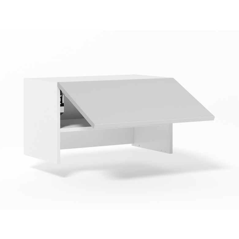 Meuble haut de cuisine pour hotte tiroir, 1 abattant