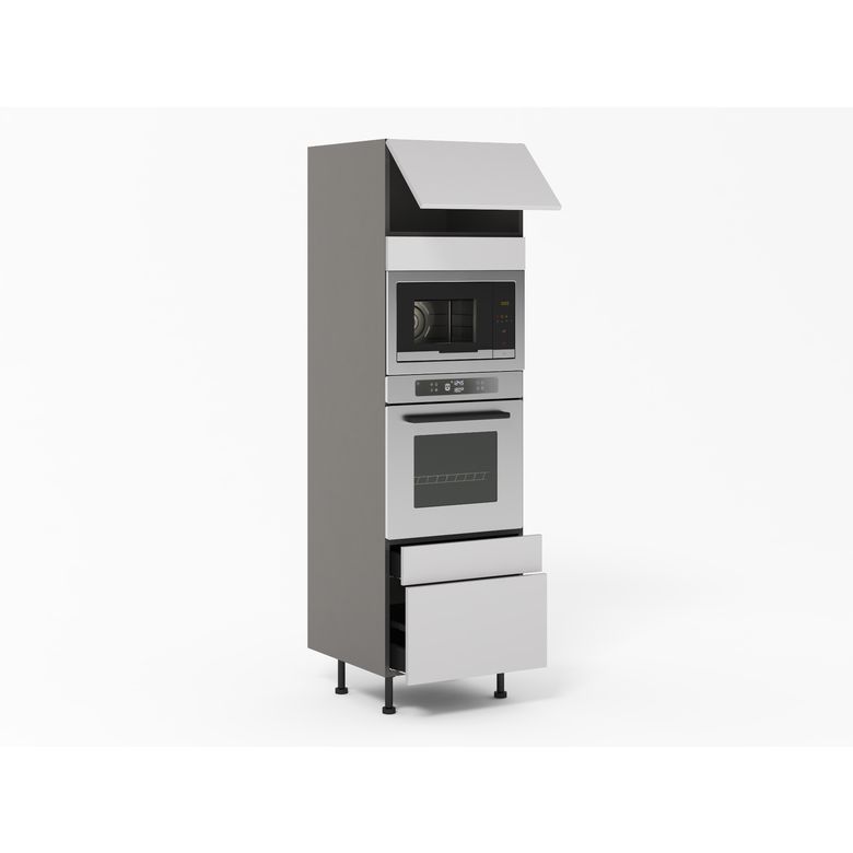 Colonne de cuisine pour four et micro-ondes encastrable