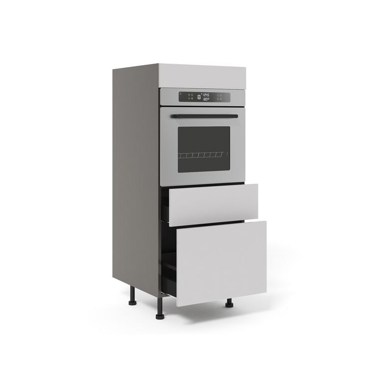 Meuble Demi-colonne four 1 casserolier+1 tiroir