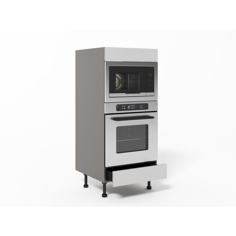 Demi-colonne pour four et micro-ondes encastrables
