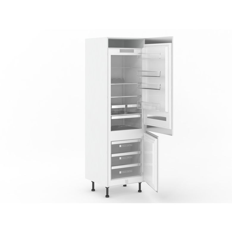 Colonne réfrigerateur 2 portes Agile blanc H225xL60xP63 D Main Image