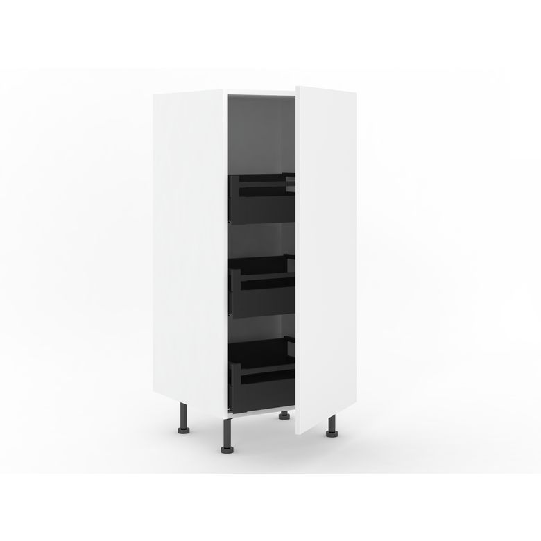 Demi-colonne reserve 1 porte Agile blanc H148xL60xP63 D Main Image