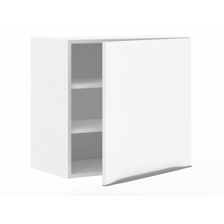Meuble haut de rangement H.91 cm - 1 porte, 2 tablettes