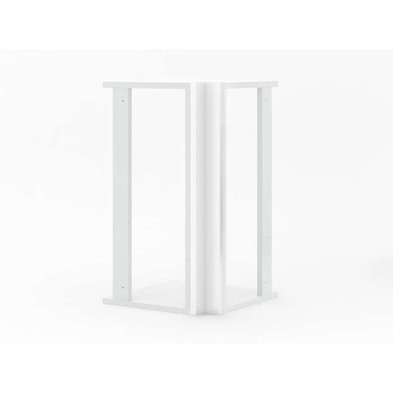 Angle haut Agile blanc H77xL40xP40 Main Image