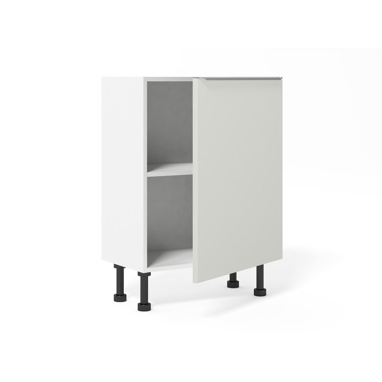 Meuble bas gain de place 1 porte, 1 tablette