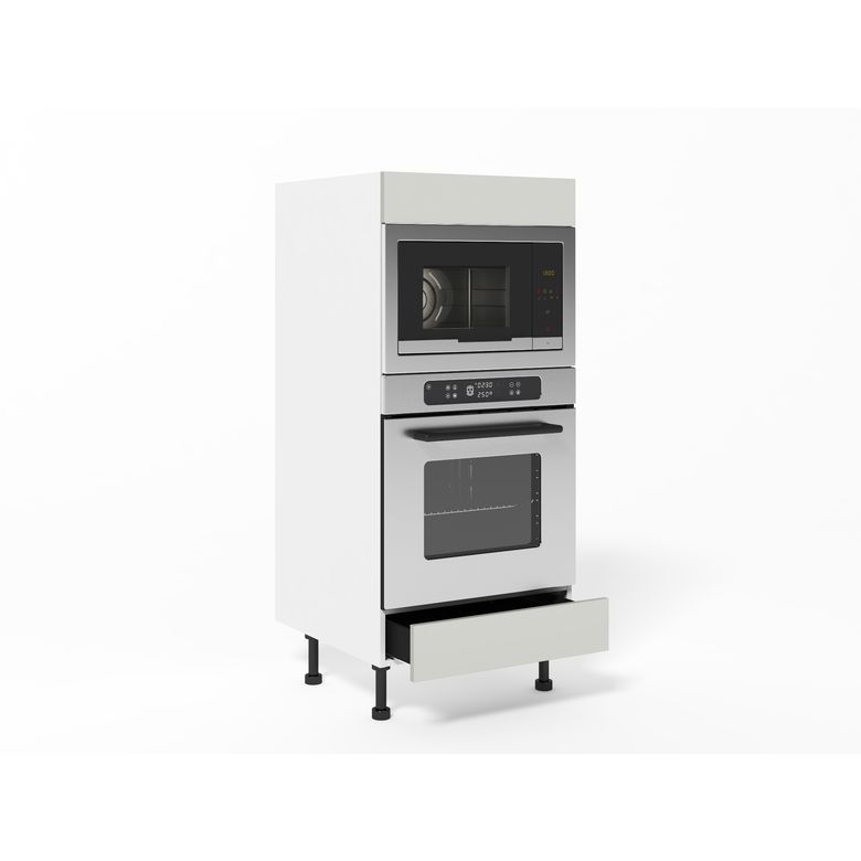Demi-colonne pour four et micro-ondes encastrables