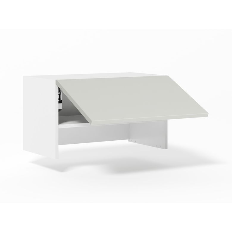 Meuble haut de cuisine pour hotte tiroir, 1 abattant