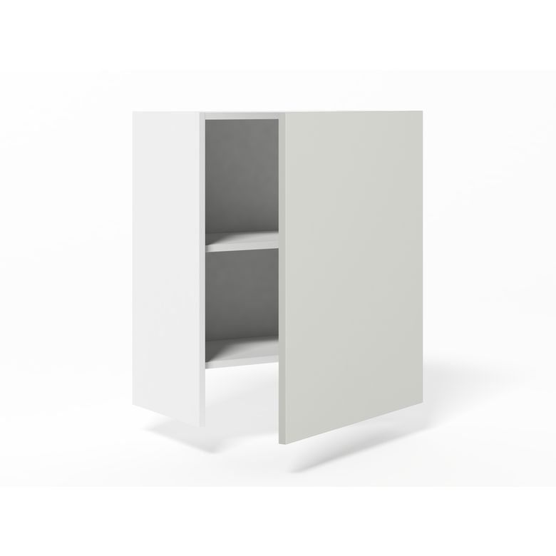 Meuble haut pour hotte tiroir 1 porte, 1 tablette