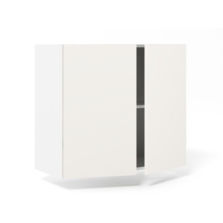 Haut 2 portes Agile blanc H77xL80xP35 Main Image