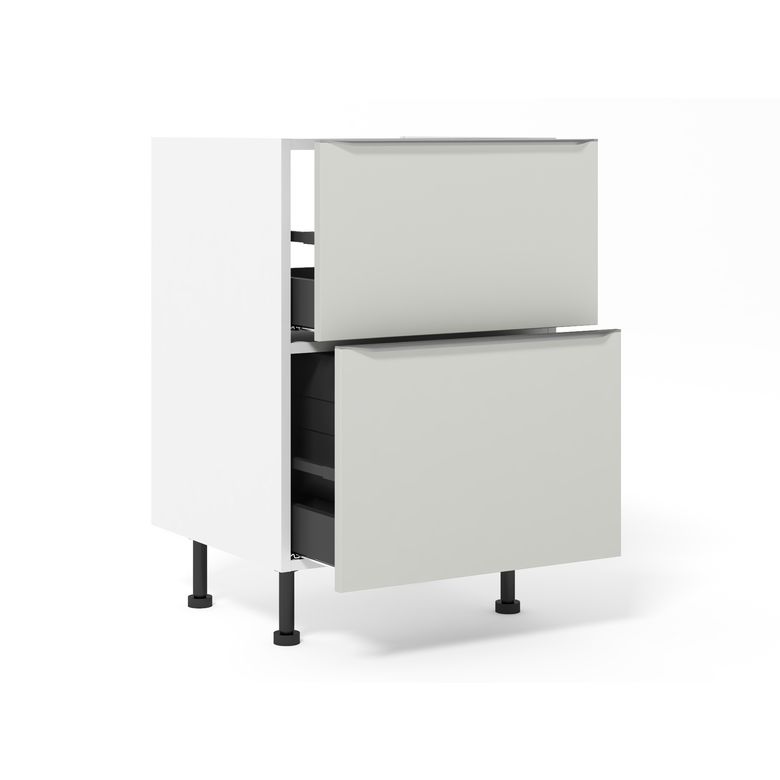 Meuble bas sous-évier tri sélectif duo