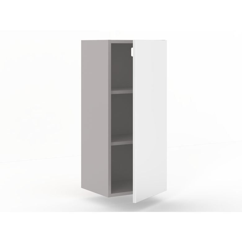 Haut 1 porte Agile blanc H91xL40xP35 D Main Image