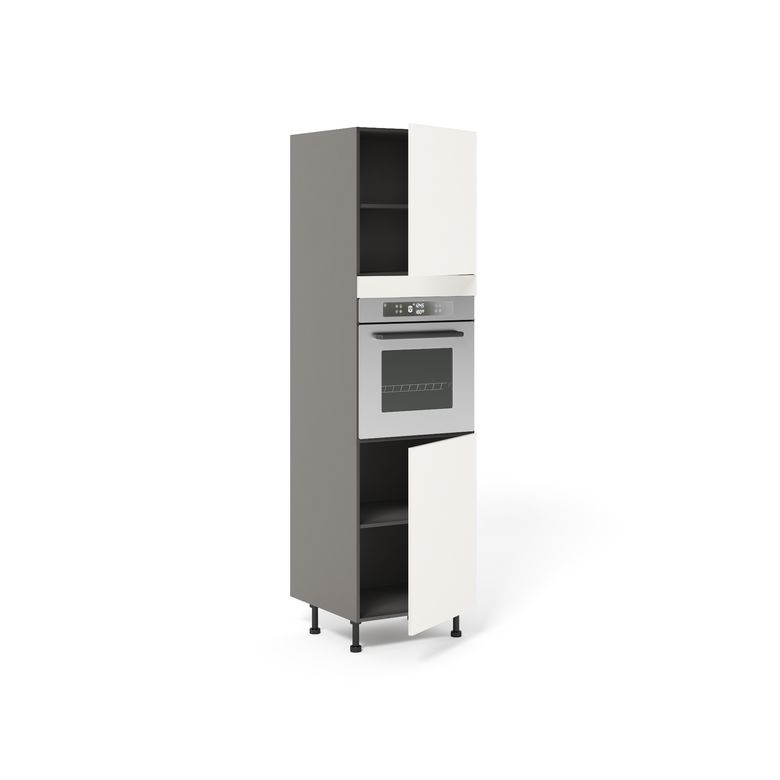 Colonne four 1 porte + 1 porte Agile blanc H225xL60xP63 D Main Image