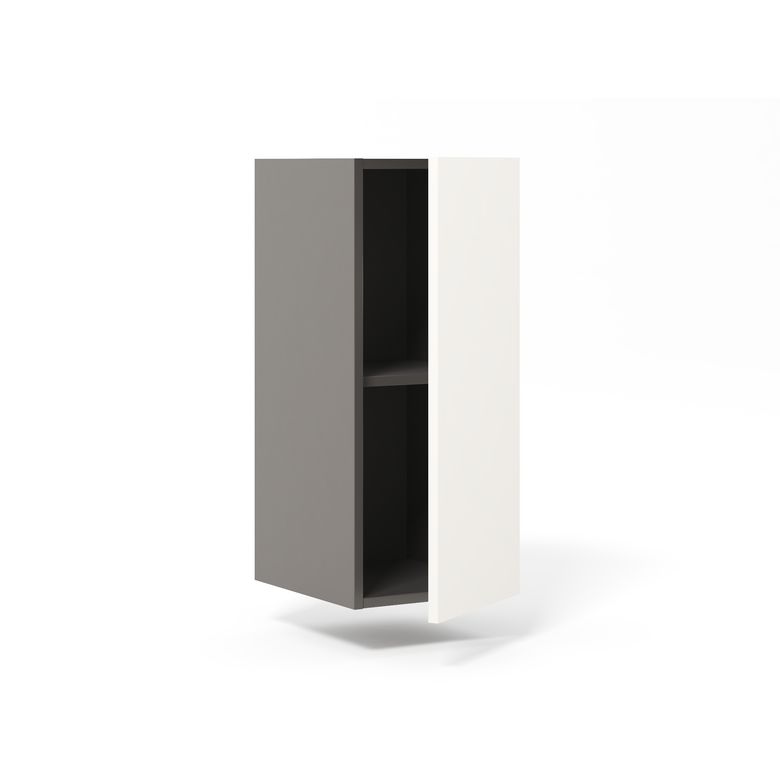 Haut 1 porte Agile blanc H77xL30xP35 D Main Image
