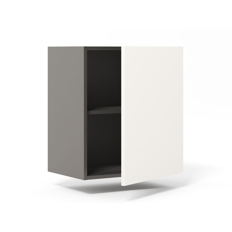 Meuble haut de rangement 1 porte, 1 tablette