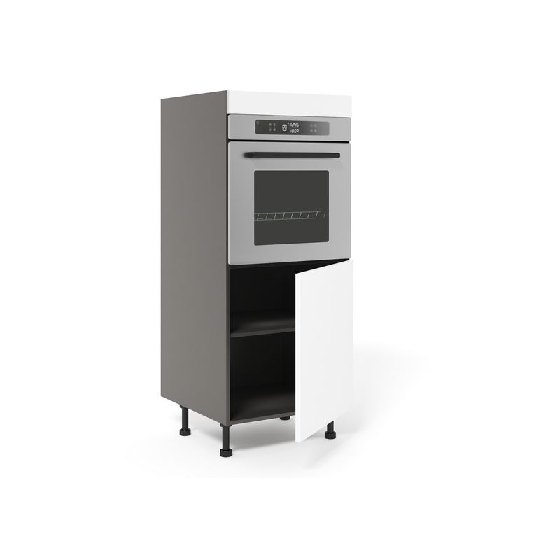 Demi-colonne rangement de cuisine, avec 1 porte
