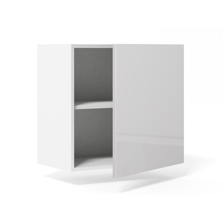 Meuble haut de rangement 1 porte, 1 tablette