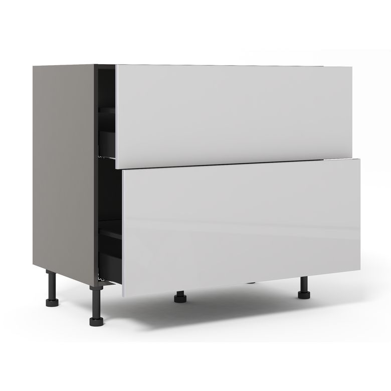 Meuble bas de préparation, 1 porte extractible