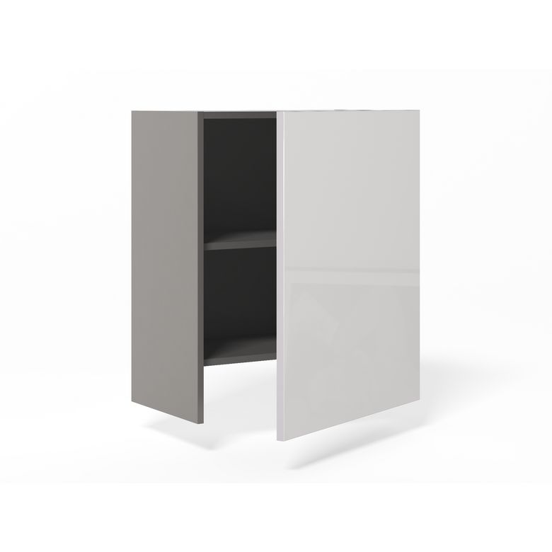 Meuble haut pour hotte tiroir 1 porte, 1 tablette