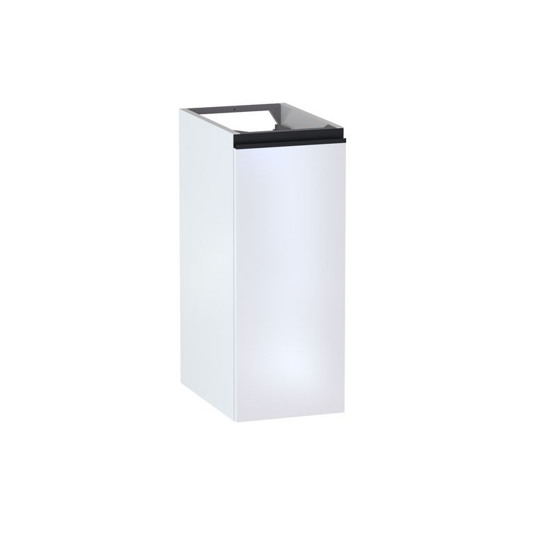 Meuble complément sous-vasque, H.75 cm, 1 porte, décor uni FORMEO