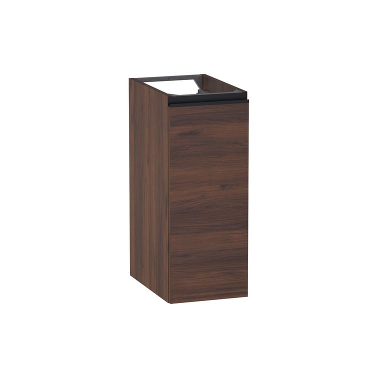 Meuble complément sous-vasque, H.75 cm, 1 porte, décor naturel FORMEO